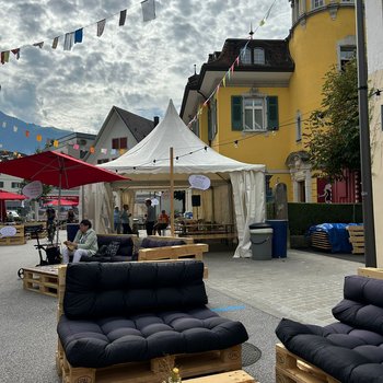 (un)sichtBAR am Miär machid Platz in Sarnen