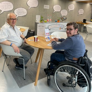 Begegnung an der (un)sichtBAR