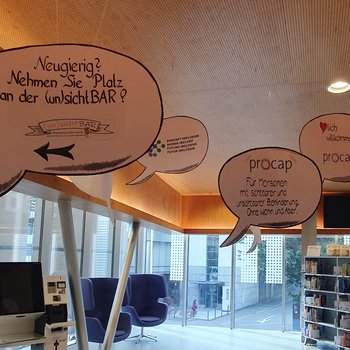 Herzlich willkommen an der (un)sichtBAR