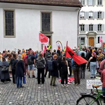 Foto 1. Mai Kundgebung