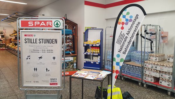 Stille Stunde im Spar Sarnen