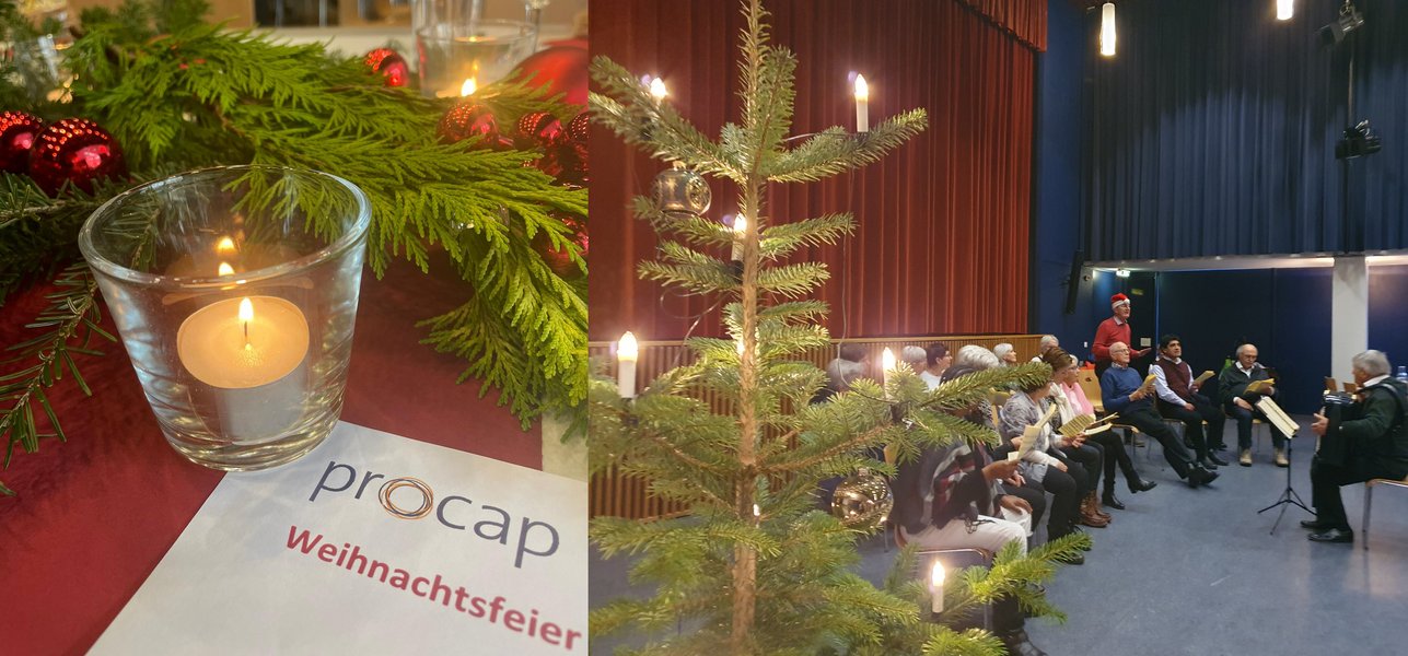 Es weihnachtet bei Procap