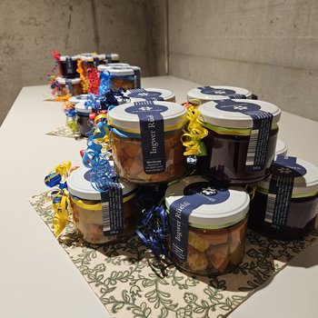 Eingemachte Rüebli und Randen als Geschenk