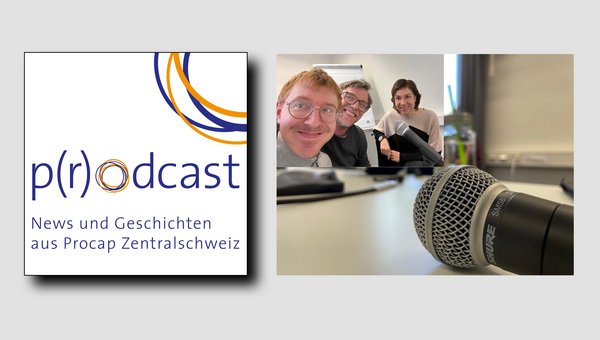 Podcastaufnahme mit Jahn, Michi und Luzia