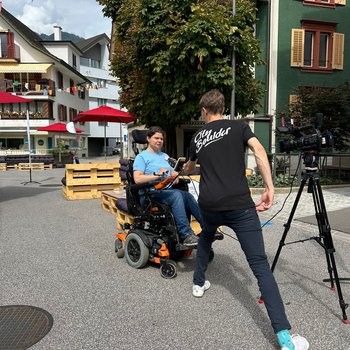 Interview Tele 1 mit Ursulina Hermann