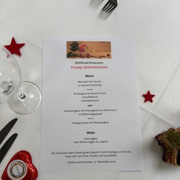 Weihnachtsmenu