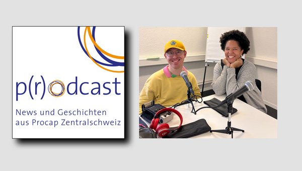 Jahn Graf und Angie Addo beim Podcast-Gespräch