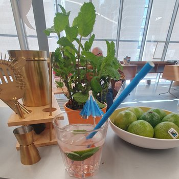 Cocktail "Invisible on Ice"