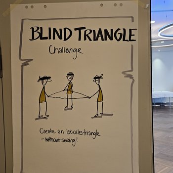 Challenge "Das blinde Dreieck"