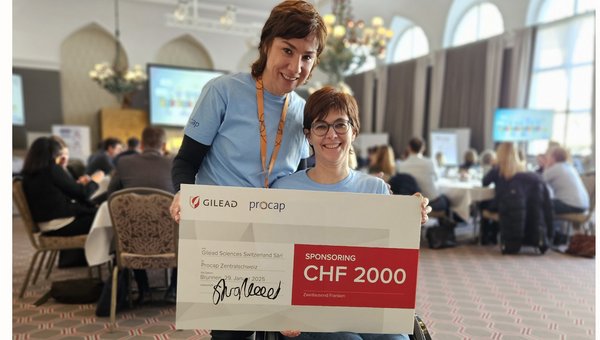 Spende für Procap