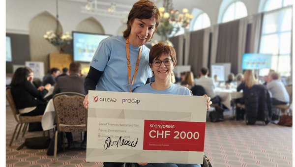Spende für Procap
