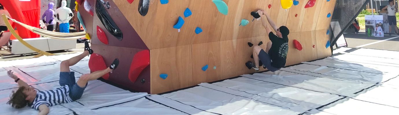 Bouldern für alle vom 9. Mai bis 16. Mai