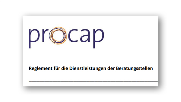 Beratungs-Reglement Procap Zentralschweiz